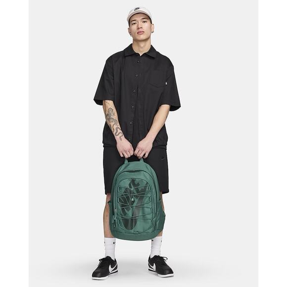green nike hayward backpack Leave no gear behind with the Nike Hayward Backpack Nike Sportswear Hayward Backpack Bicoastal